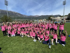 I ragazzi al palio di atletica