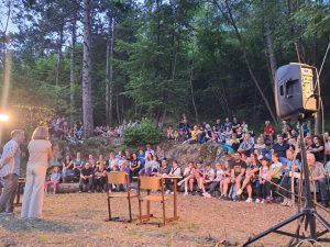 Spettacolo aula nel bosco