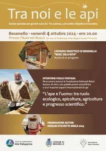 Locandina serata "Tra noi e le api"
