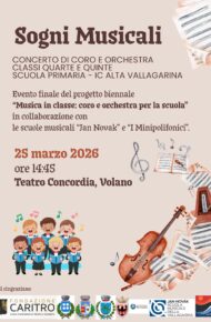 Locandina concerto sogni musicali