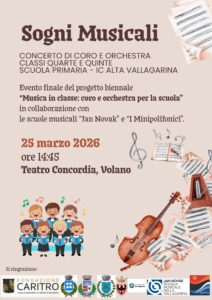 Locandina concerto sogni musicali