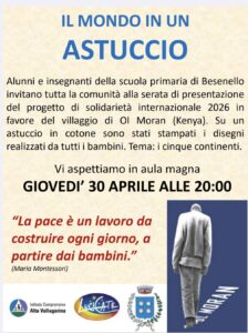 Locandina progetto solidale